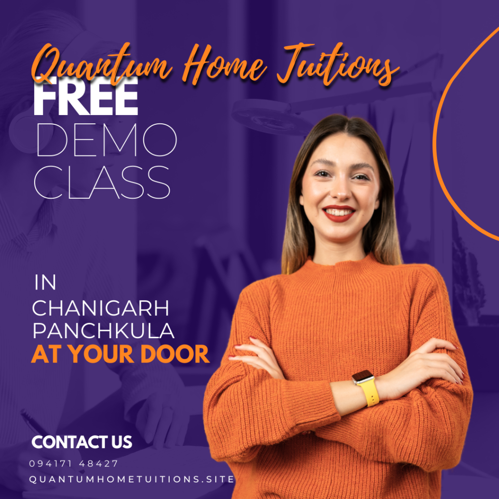 Home tutor in Chandigarh Home Tuitions in Chandigarh