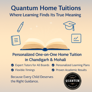 Qualified male and female private tutors :Get personalized home tuition services in Chandigarh